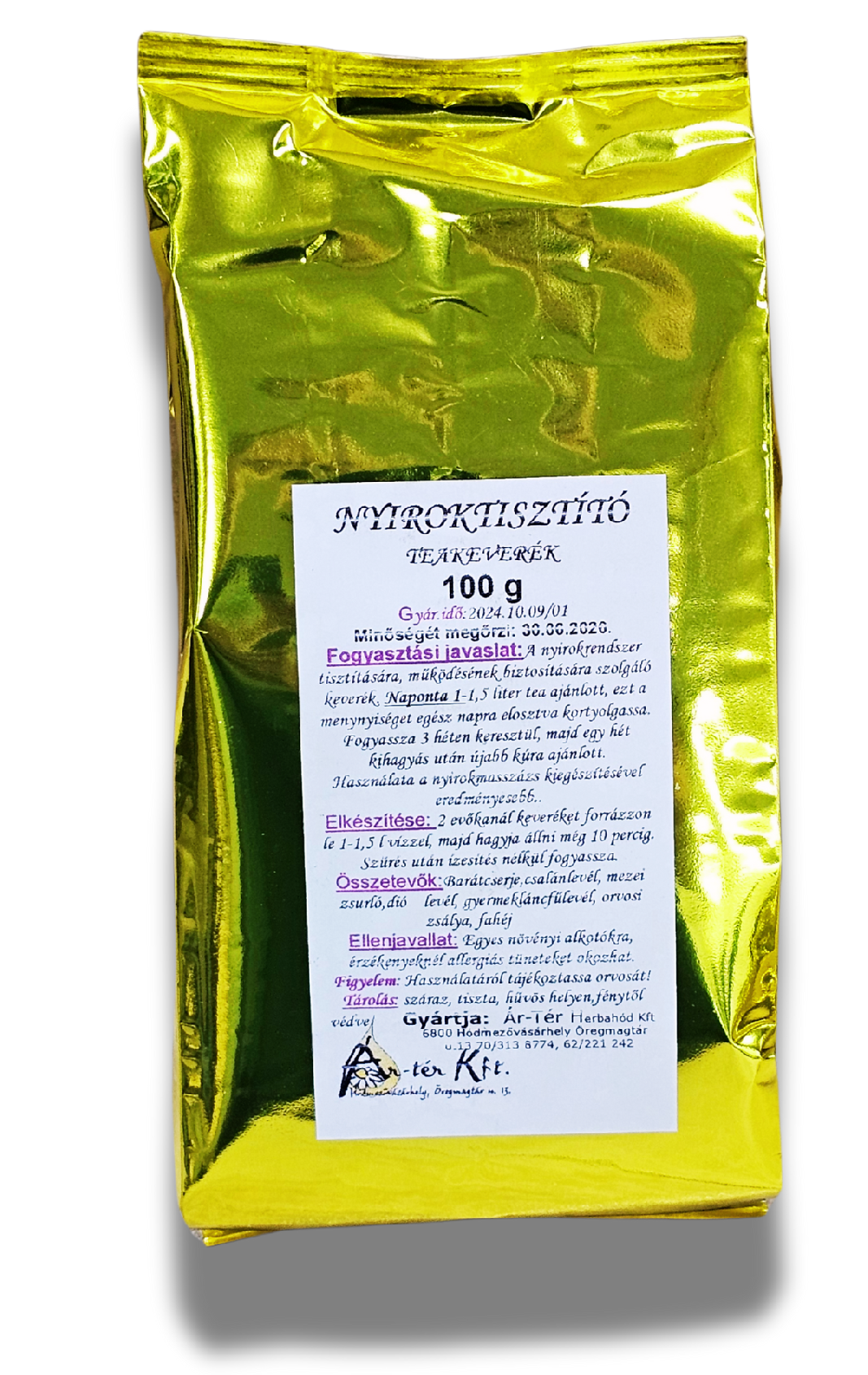 nyiroktisztito teakeverek